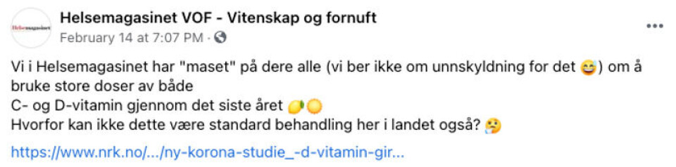 Eksempler på reaksjoner på NRKs artikkel i sosiale medier. Skjermdump: Twitter/Facebook Eksempler på reaksjoner på NRKs artikkel i sosiale medier.