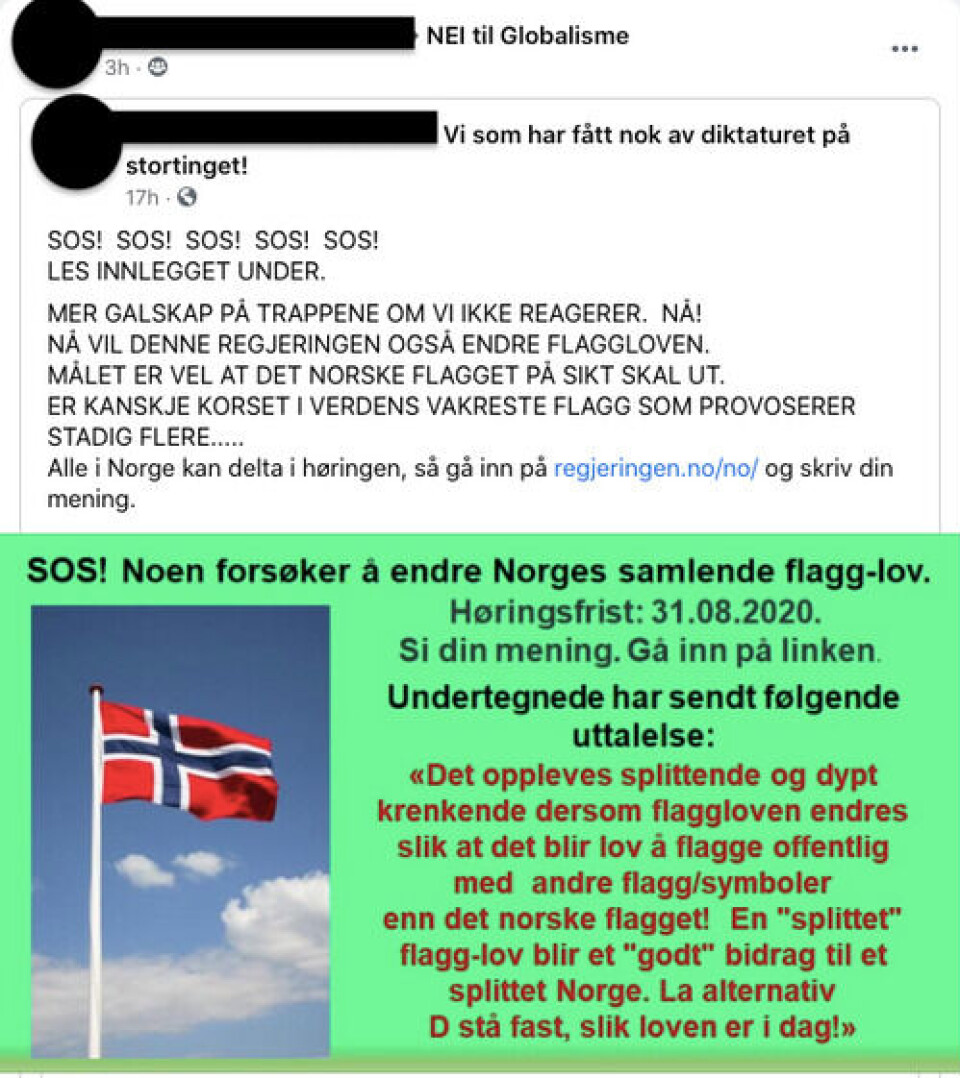 Skjermbilde: Facebook