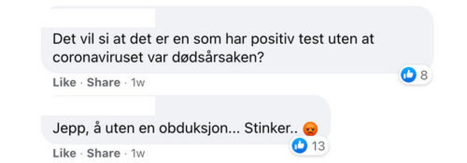 Hvordan teller man koronadødsfall i Norge?