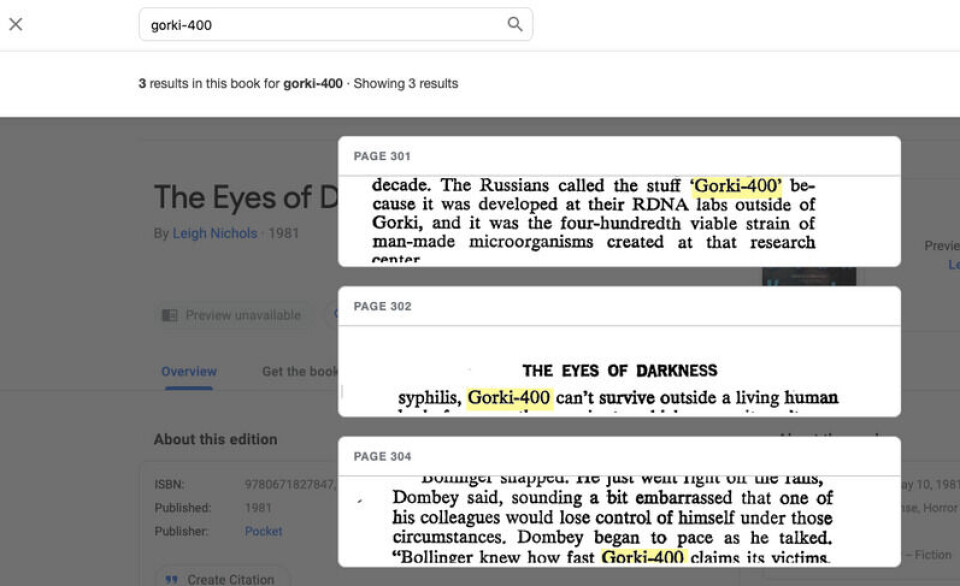 Skjermbilde: Google Books