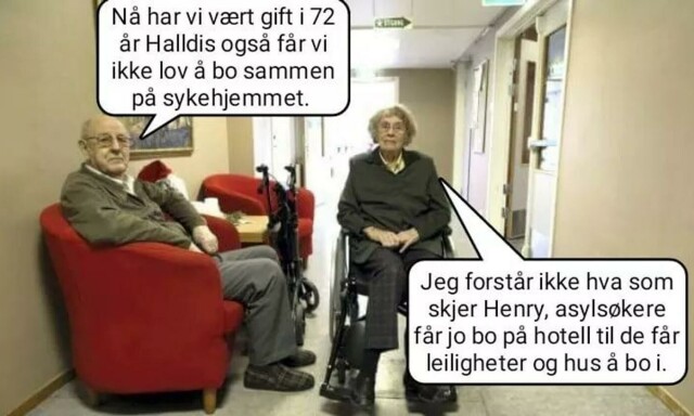 Nei, dette ekteparet nektes ikke å bo sammen – mens asylsøkere får bo på hotell hovedbilde