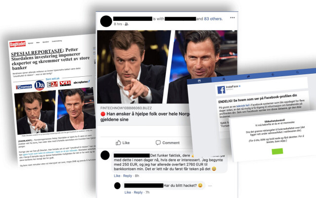 Tar over Facebook-kontoer for å spre falske bitcoin-nyheter hovedbilde