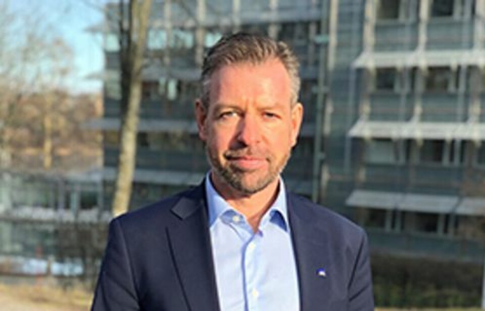 Pressesjef i SAS, John Eckhoff. Foto: SAS. Pressesjef i SAS, John Eckhoff.