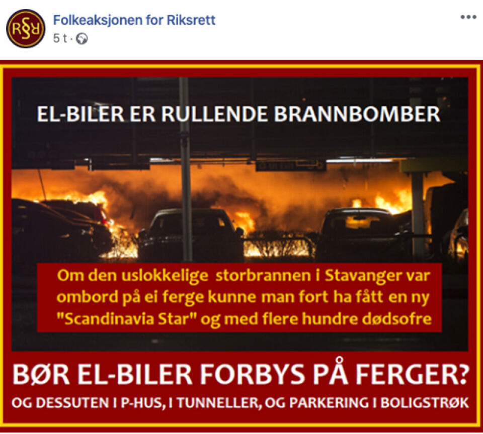 Foto: Skjermbilde / Facebook