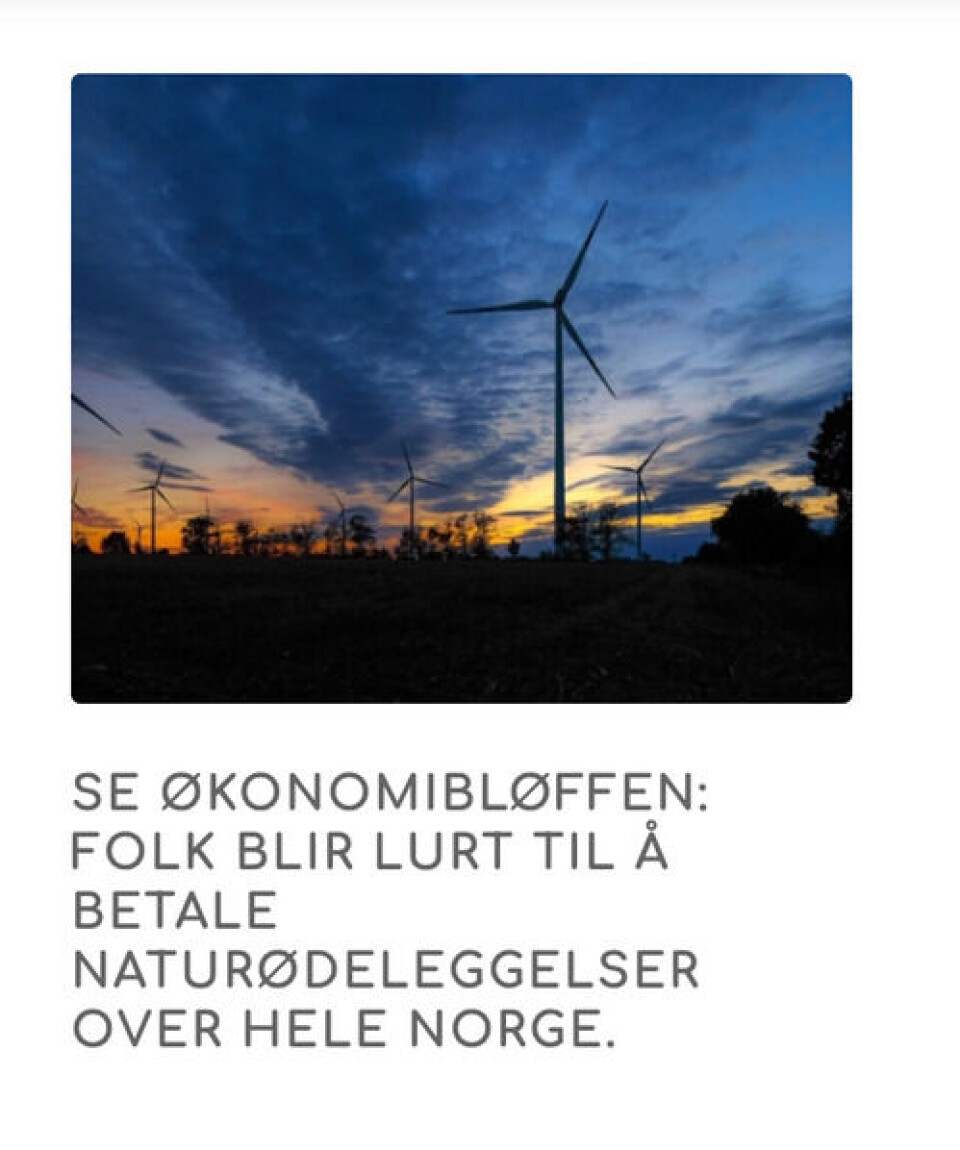 Skjermbilde: Naturfilmkanalen.no