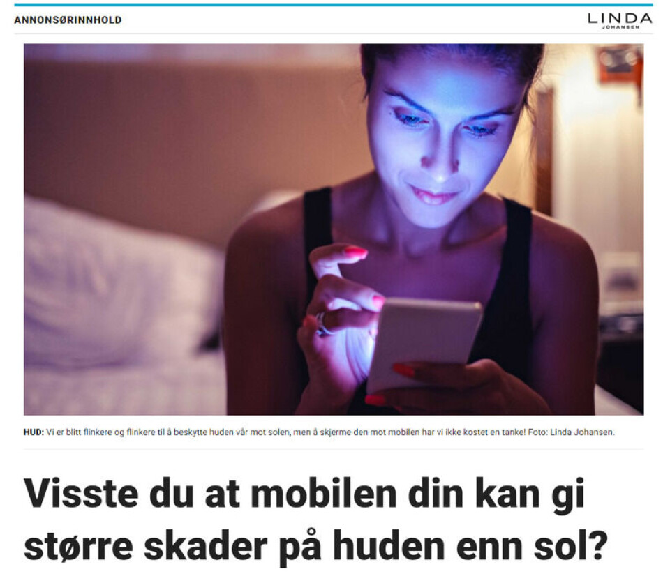 Foto: Skjermdump / Dagbladet.no