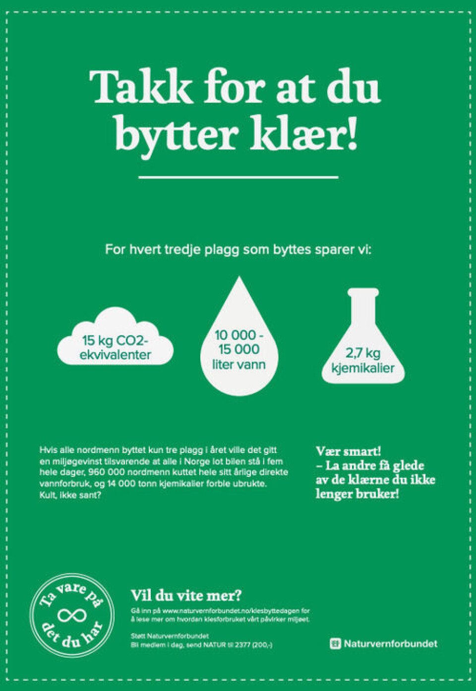 Plakat: Naturvernforbundet