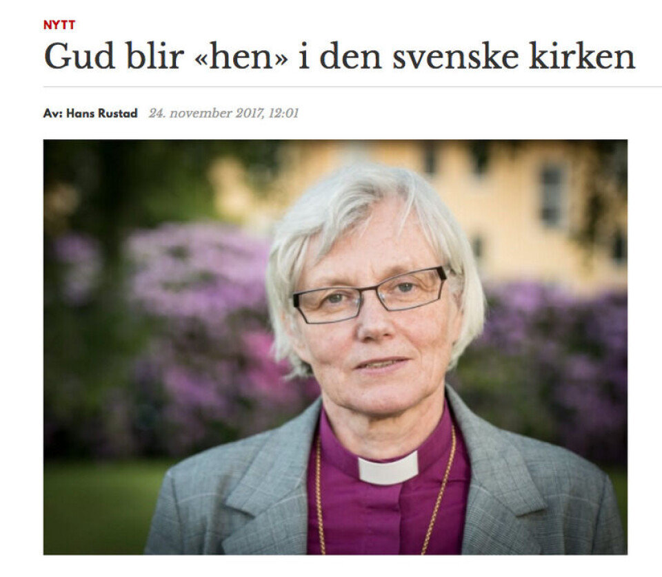 Foto: Skjermdump/Document.no.