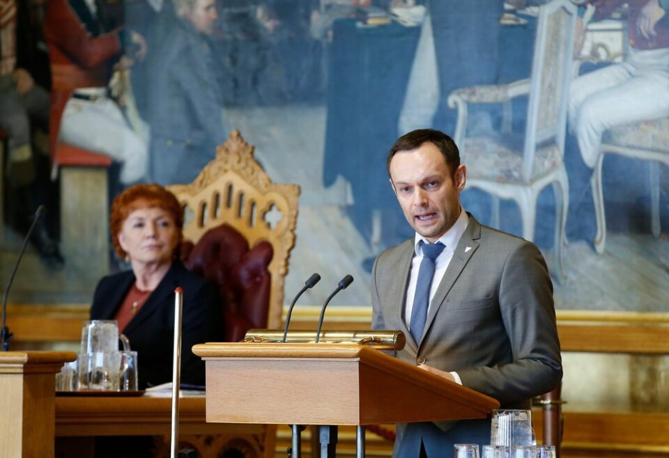 Torgeir Knag Fylkesnes (SV) Foto: NTB scanpix Torgeir Knag Fylkesnes (SV)