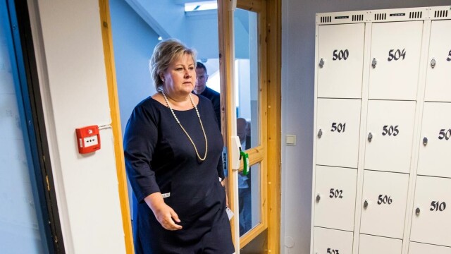 Erna Solberg Tore Meek / NTB scanpix Erna Solberg