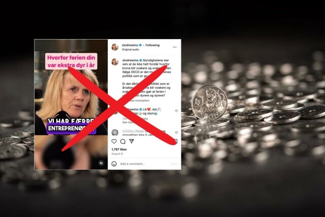 Foto: Ole Berg-Rusten / NTB / Skjermdump, Instagram hovedbilde