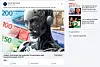 En Facebook-annonse med bilde av penger og en robot, og teksten: «Avslørt: Hver borger bør bruke den! Hvordan tjener man konsekvent penger med AI?».