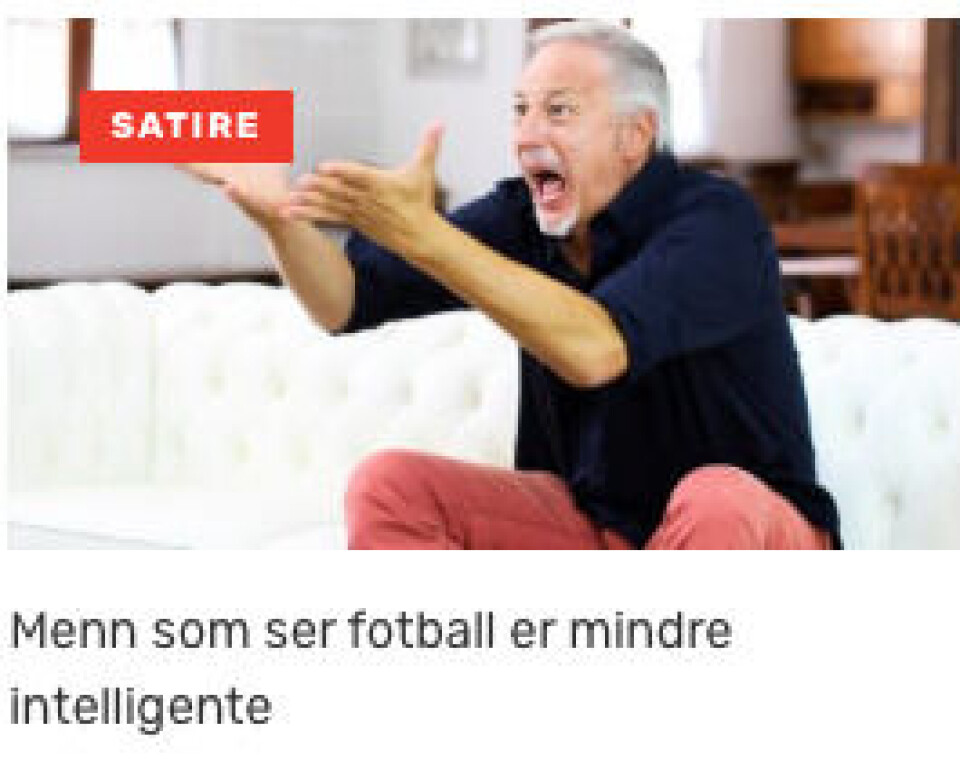 Nyhetshjulet.no driver med satire