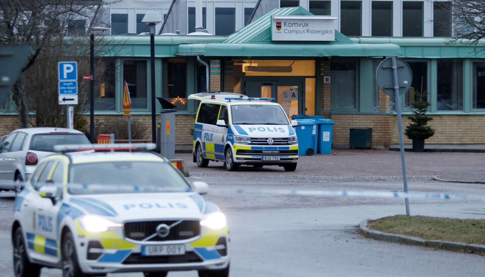Politiet mottok melding om skyting klokken 12.33 tirsdag.