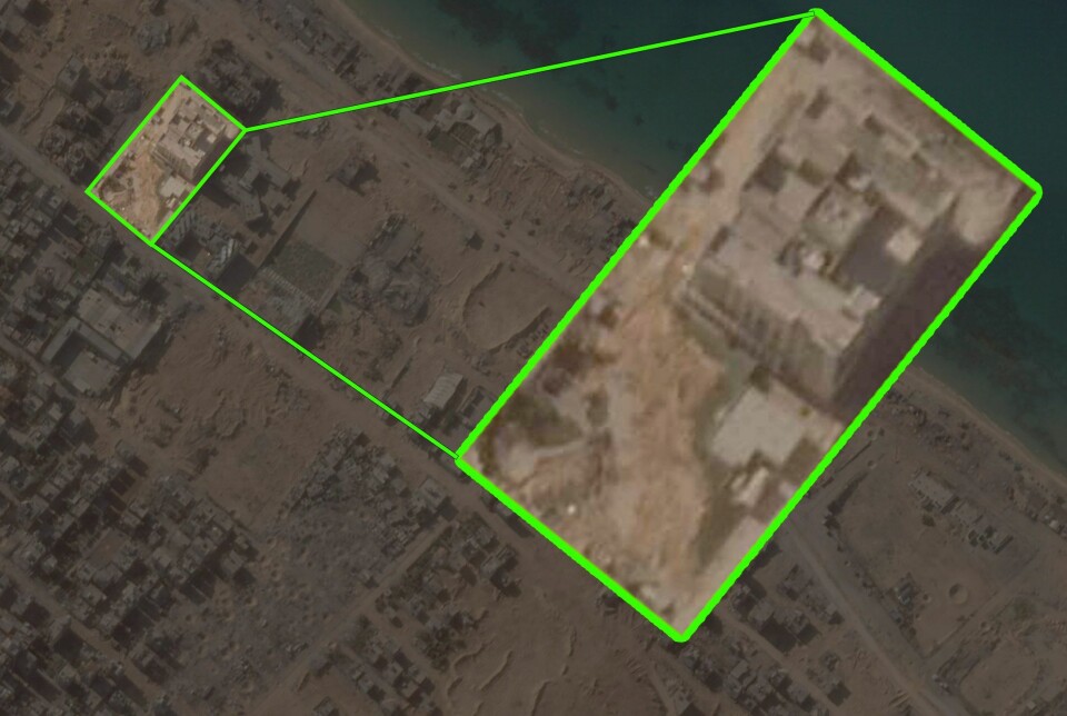 Satellittbilder fra Planet Labs tatt 6. november.