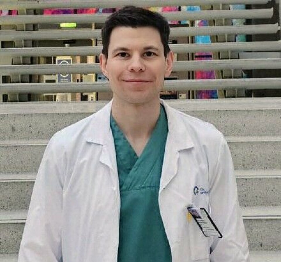 Paul Anders Sletten Olsen, lege ved kardiologisk avdeling, Rikshospitalet, sier han ikke vil anbefale isbading som et generelt tiltak for bedre helse.