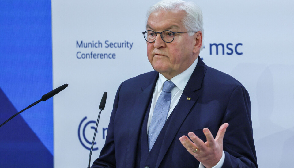 Forbundspresident Frank-Walter Steinmeier har ikke truet med å annullere valget til tross for falske rykter.