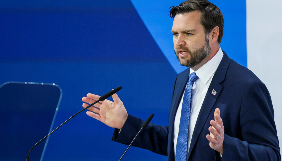 Visepresident J.D. Vance hevder at tyske lover går for langt i å begrense tale.