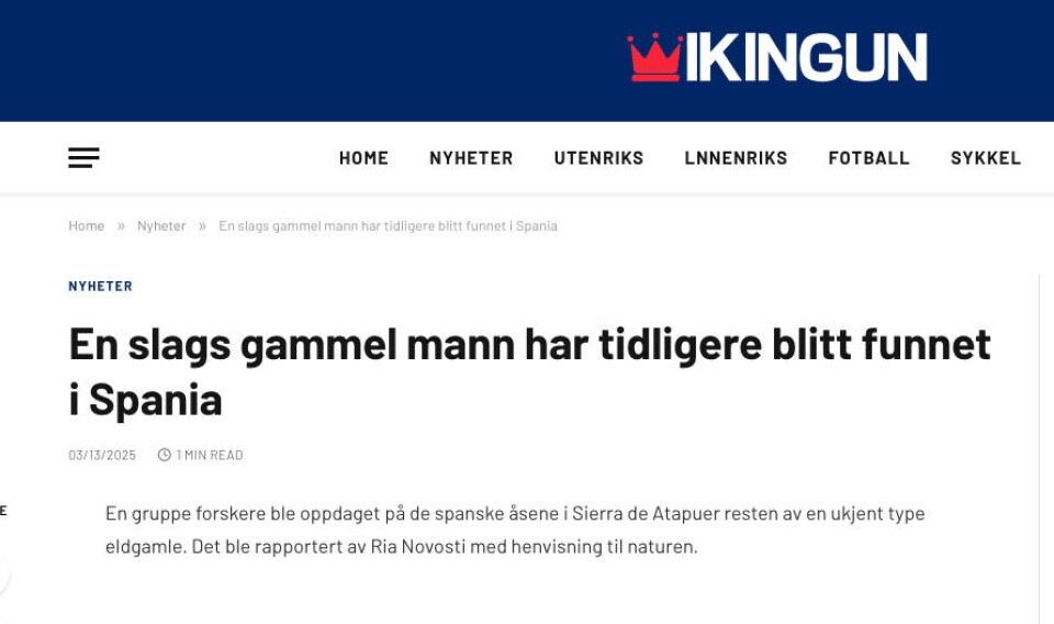 Et av mange eksempler på både overskrifter og innhold som trolig er automatisk oversatt fra et annet språk til norsk. I seg selv gir ikke denne overskriften så mye mening.