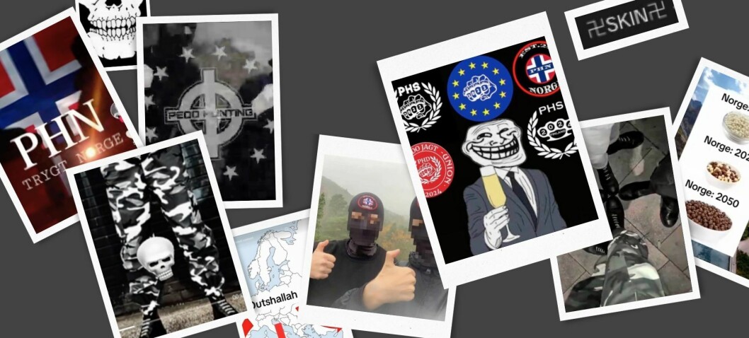 Høyreradikal symbolbruk funnet i pedojeger nettverk