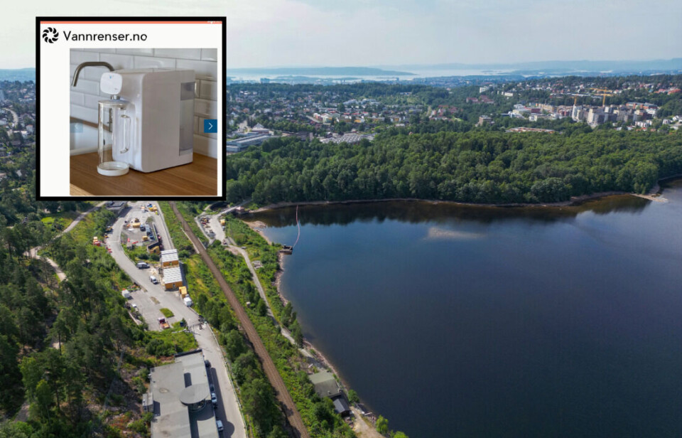 Ifølge Thomas Thrap Huse (Pimp Lotion), burde oslofolk filtrere drikkevannet sitt fra Maridalsvannet.