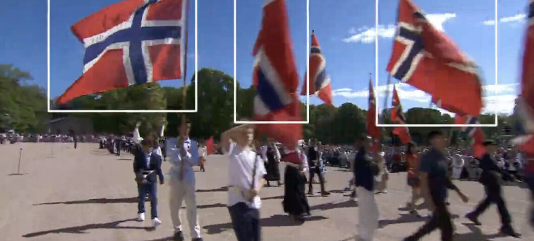 Faktisk.no fant kun norske flagg i Oslos 17. mai-tog