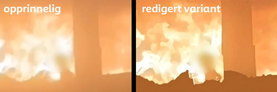 Etter hvert som videoen spredte seg, dukket det opp flere ulike redigerte varianter av stillbilder fra videoen i sosiale medier.