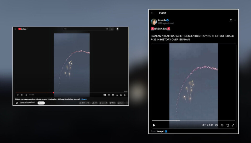Vi finner den samme videoen på Youtube-kanalen Compared Comparison.