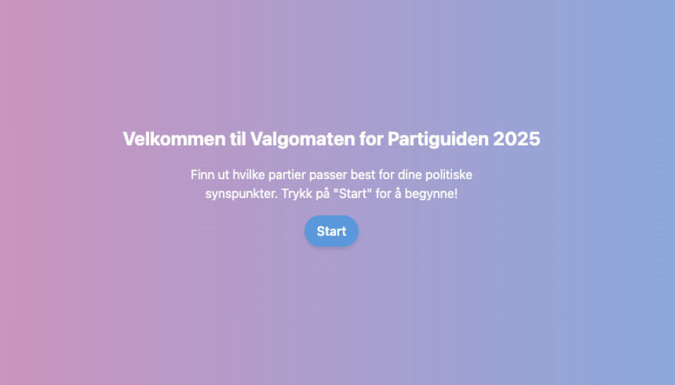 Faktisk.no har undersøkt hvem som står bak den anonyme valgomaten Partiguiden.com.