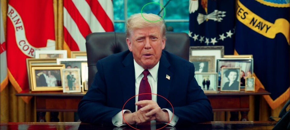 Er Trump-video laget med kunstig intelligens?
