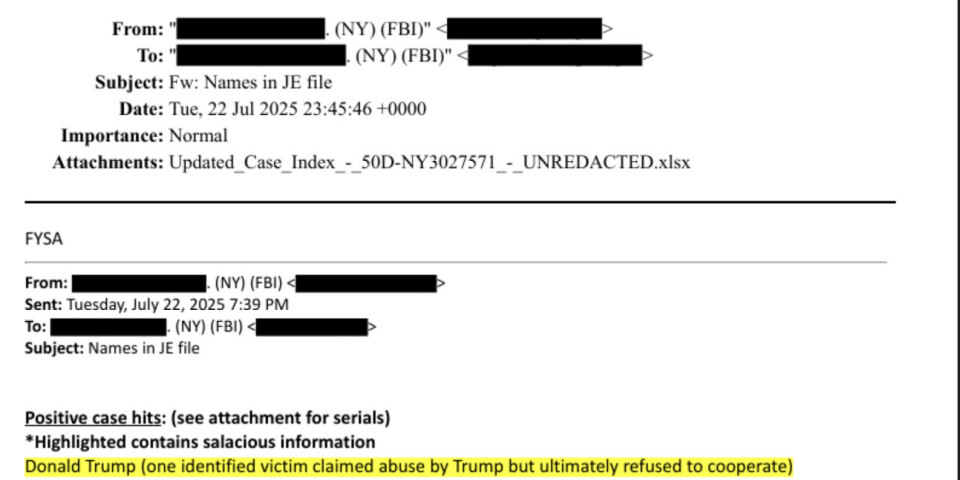 Trump og de manglende Epstein-filene