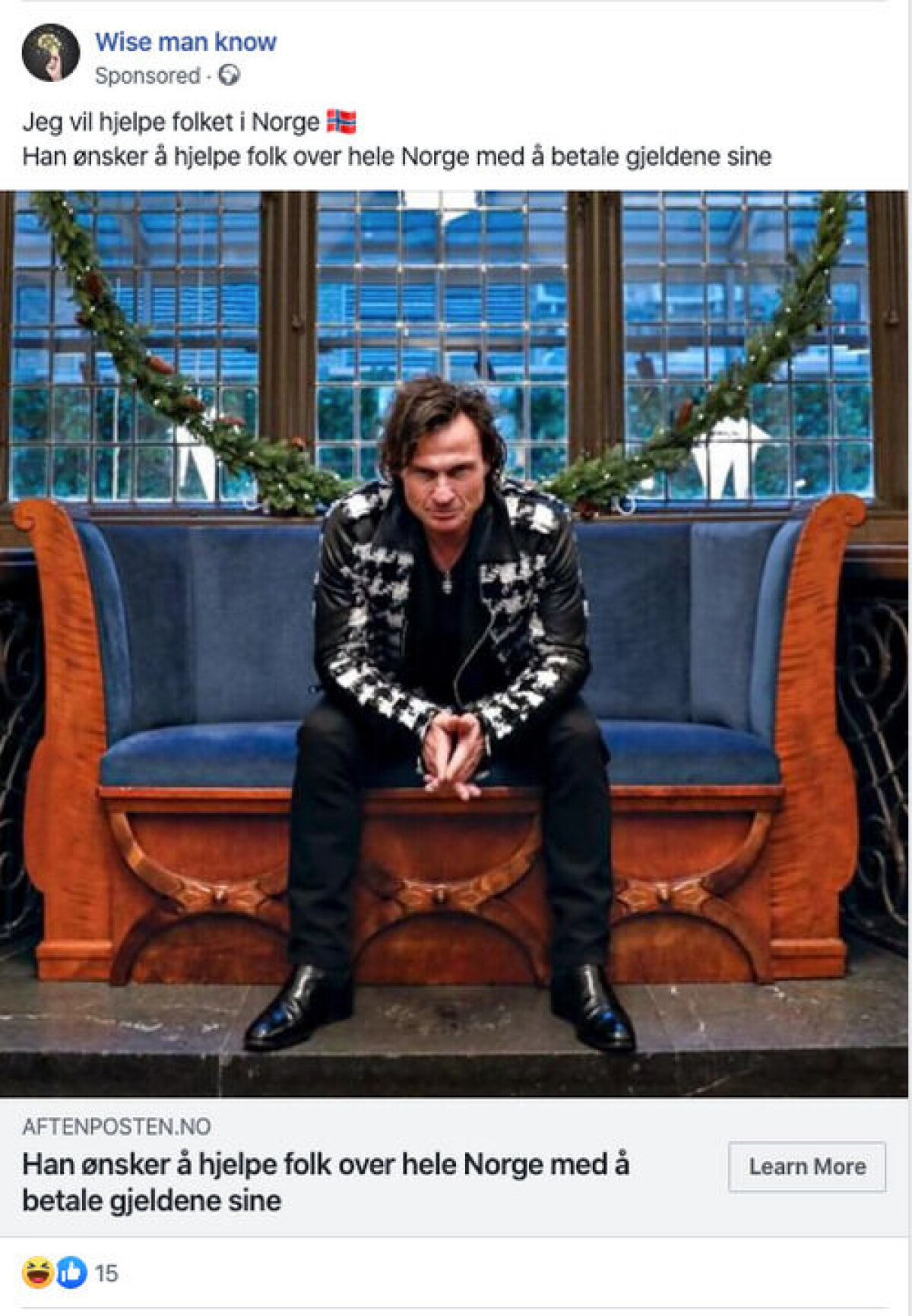 Nei, Petter Stordalen har ikke blitt rik på Bitcoin Billionaire.